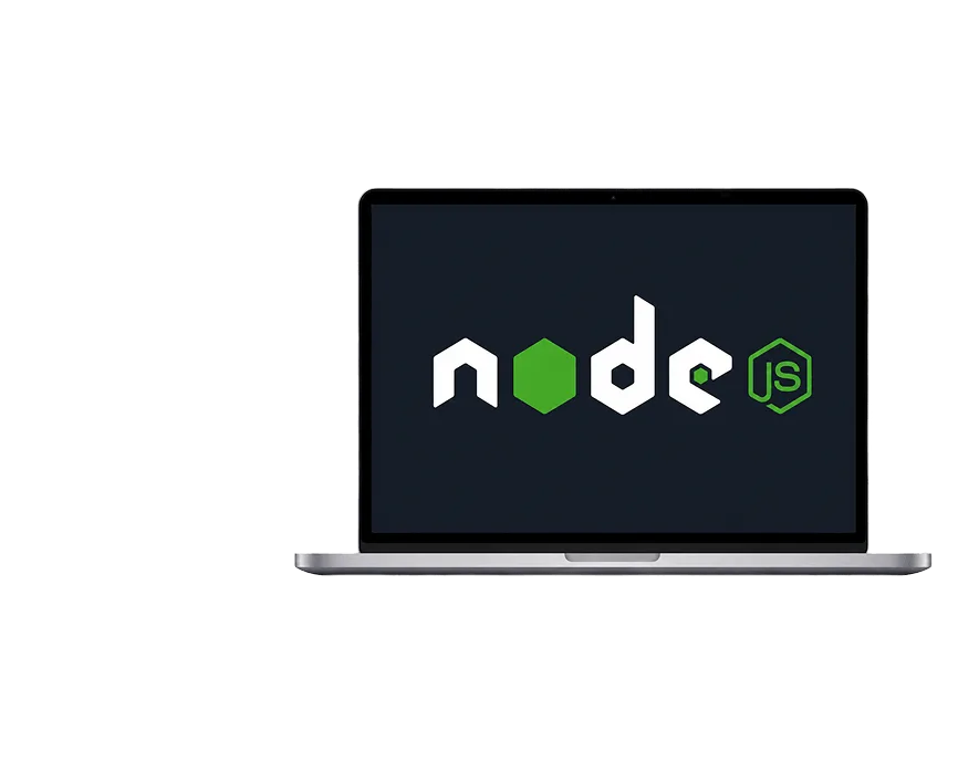 Node.js backend architecture mockup